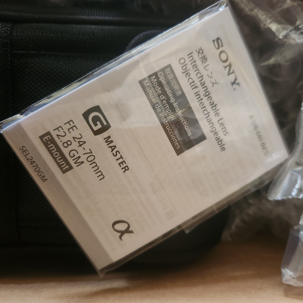 Sony G Master FE 24-70mm